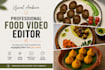 edit cooking video, recipe, food video editing
