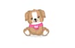 design sloth stuffed animal character autistic children logo