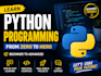 help you learn python from scratch