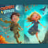 create a magical children book cover illustration