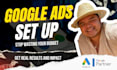 setup your google ads account