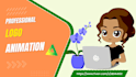 make clean and engaging 2d motion graphics animation