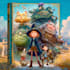 design a professional cartoon book cover