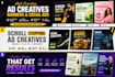 create high converting ad creatives, and social media ads