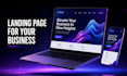 create a landing page for your business