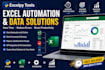 automate excel tasks using python, vba and API integration