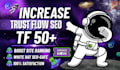 increase majestic trust flow tf 50 and cf 30 with SEO backlinks
