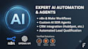 build custom ai automation, ai sdr agent, and n8n workflows