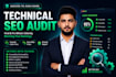 do a technical SEO audit with fix recommendations