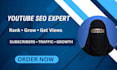 rank your videos with youtube SEO