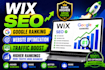 do wix website seo optimization and improve google ranking