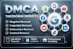 remove copyright, infringing , violating content under dmca