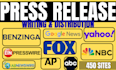 professional press release distribution and press release writing