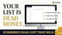 write ecommerce email copy for your store that increases sales