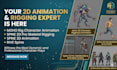 do moho rig character animation, spine 2d pro, spine 2d animation, rive spine