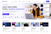 build lms educational website, online course website education elearning website