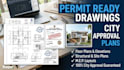 create permit ready drawings for building permit and city approval