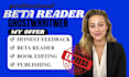 beta read and format your kindle KDP book professionally