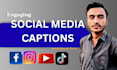 write social media captions and posts for facebook and instagram