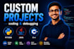 do python, java, c, cpp, coding and debugging