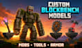 make high quality minecraft models in blockbench