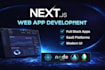 build a modern nextjs web app with react and typescript
