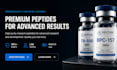 build peptide nutraceutical website fda compliant peptide website sarm store