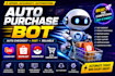 dev auto purchase bot, auto checkout bot, lazada bot, pokemon bot, shopee bot