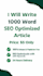 create a responsive html  portfolio website