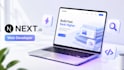 develop a website using next js and tailwind