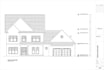 transform rough sketche to elevation plan, clean architectural floor plan design