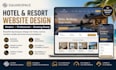 squarespace hotel website resort website booking calendar travel accommodation