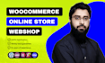 design online store and online webshop using woocommerce wordpress
