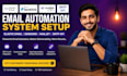 setup elastic email sendgrid mailjet SMTP API email automation system