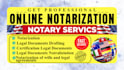 do online documents notarization, US notary public, sign, stamp, legal documents
