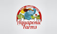 design wonderful farmer fish character logo