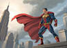 illustrate legendary superhero character