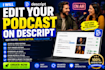 edit your podcast on descript