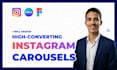 design high converting instagram carousels