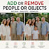 add people or objects to your photo, professionally