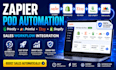 zapier automation printify printful etsy shopify sales workflow integration