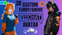 design and rig a high quality vrchat avatar