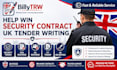 help win security contract UK tender writing pqq sq itt response safety plans