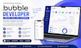 build bubble io website, bubble app, saas mvp and web app
