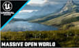 create open world environments and landscapes in unreal engine 5