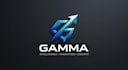 design a modern and intelligent gamma inspired logo for your brand