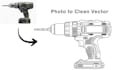 do high quality manual vector tracing