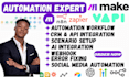 fix make com, make come automation, make automation, ai automation, make expert