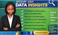 create power bi dashboard, excel, KPI reports, data visualization with tableau