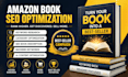 do amazon seo listing optimization for your book categories keywords amazon PPC